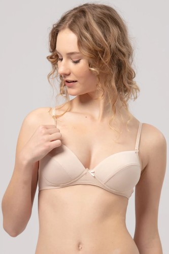 Teen Bra - Key - biustonosz dla nastolatki TBC024 - beż
