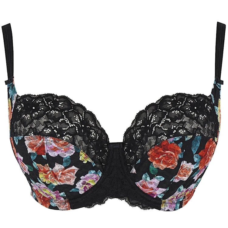 Envy - Panache - biustonosz 7285 - black rose