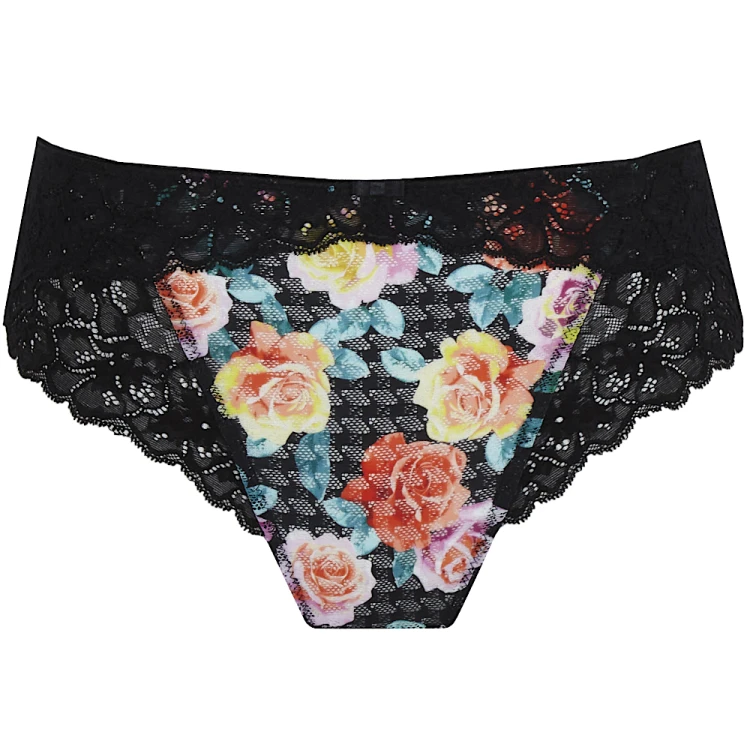 Envy - Panache - brazyliany z wysokim stanem 7287 - black rose