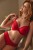 Envy - Panache - biustonosz plunge 7286 - poppy red