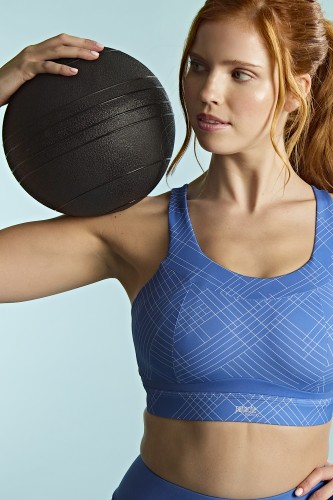 Freedom Non Wired - Panache Sport - biustonosz 7344 - azure
