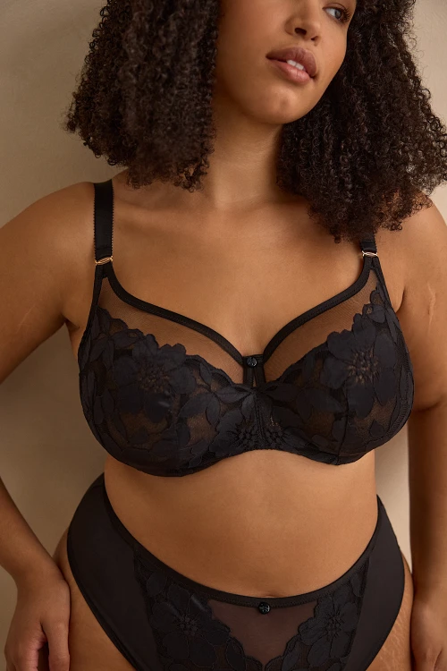 Flora - Sculptresse - biustonosz full-cup 11385 - black