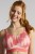 Boundless - Panache Sport - biustonosz bez fiszbin 7341E - pink abstract