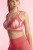 Boundless - Panache Sport - biustonosz bez fiszbin 7341E - pink abstract