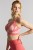 Boundless - Panache Sport - biustonosz bez fiszbin 7341E - pink abstract