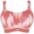 Boundless - Panache Sport - biustonosz bez fiszbin 7341E - pink abstract