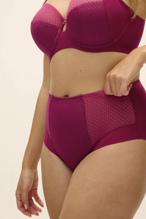 Evolution Comfort - Fantasie - figi z wysokim stanem 104452 - ruby