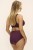 Smoothease - Fantasie - wysokie figi 2328 - bordeaux