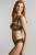 Clara - Panache - biustonosz demi balkonetka 7256 - black/vintage gold