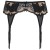 Clara - Panache - pas do pończoch 7257 - black/vintage gold