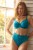 Evangeline - Panache - wysokie figi 11434 - crystal teal