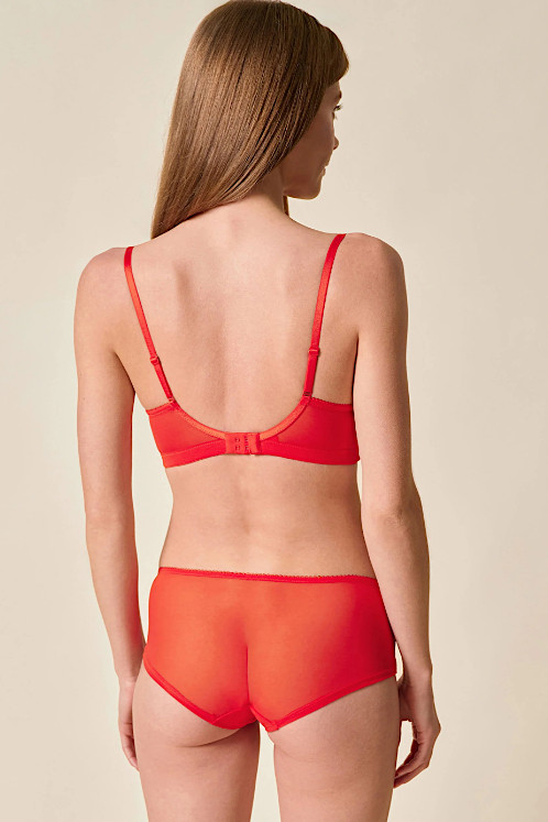 Superboost Lace - Gossard - szorty 7714 - chilli red