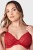 Heroine - Hotmilk - biustonosz plunge - scarlet red