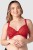 Heroine - Hotmilk - biustonosz plunge - scarlet red
