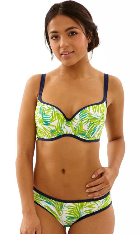  Avril - Cleo Swimwear - figi kąpielowe CW0229 - liście palm