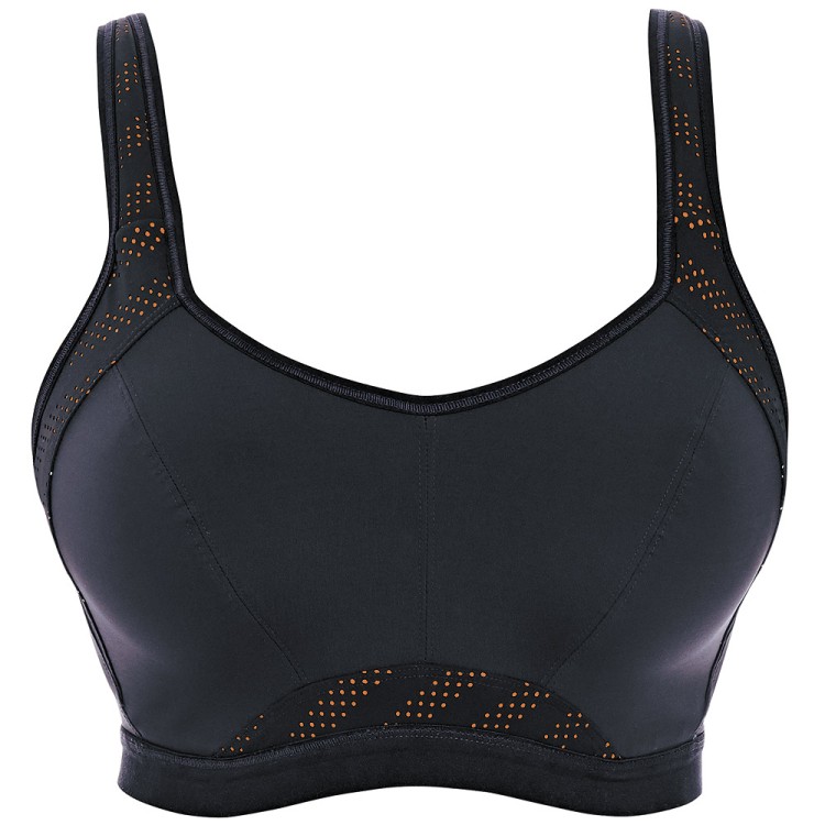  Crop Top - Freya Active - biustonosz AA4004 - granat