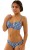 Suki - Cleo Swimwear - figi marszczone CW0206 - niebieski