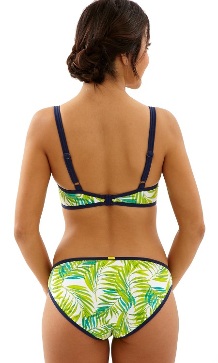  Avril - Cleo Swimwear - figi kąpielowe CW0229 - liście palm