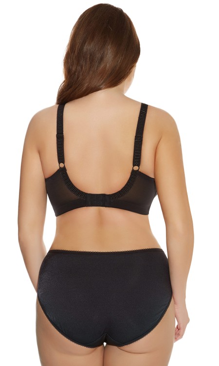 Cate - Elomi - biustonosz bez fiszbin 4033 - czerń