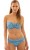 Nina - Panache Swimwear - figi marszczone SW1069 - niebieski
