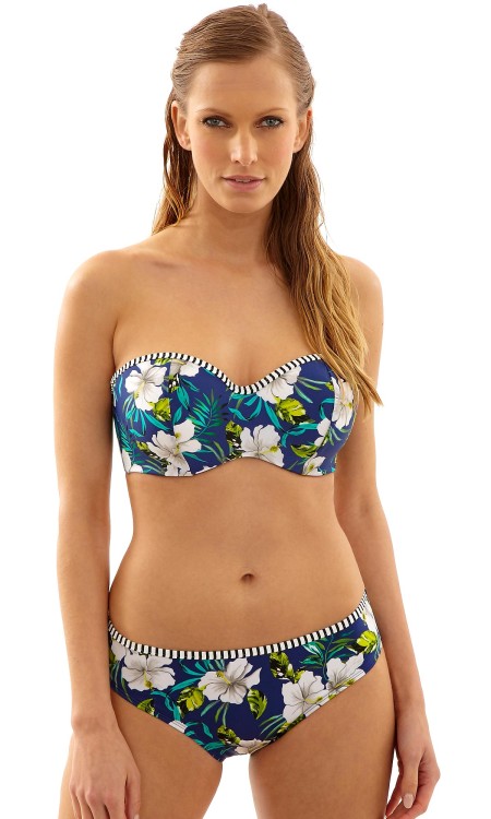 Elle - Panache Swimwear - figi kąpielowe SW0876 - kobalt