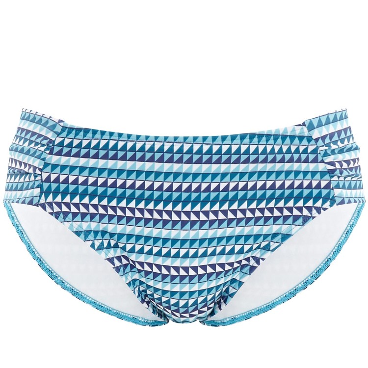 Nina - Panache Swimwear - figi marszczone SW1069 - niebieski