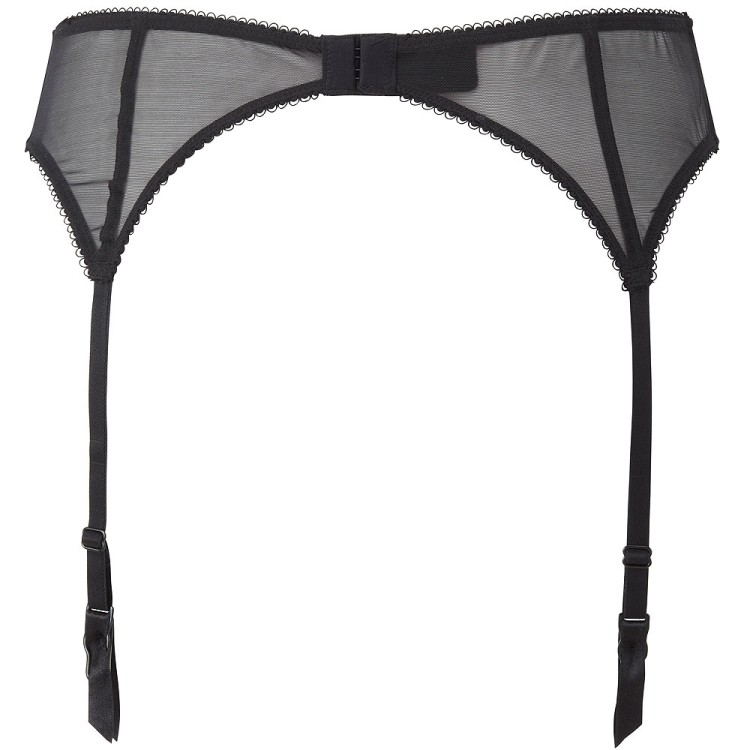 Superboost Lace - Gossard - pas do pończoch 7712 - czerń