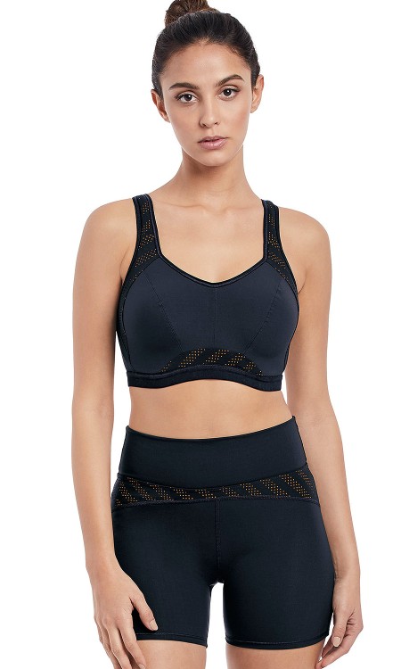  Crop Top - Freya Active - biustonosz AA4004 - granat