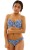 Suki - Cleo Swimwear - figi marszczone CW0206 - niebieski