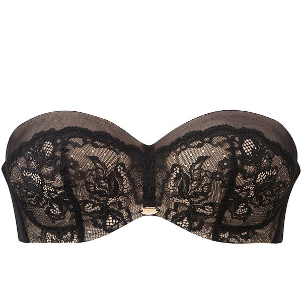 Glamour Lace Multiway - Gossard - biustonosz 8828 - czerń