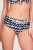 Leila - Panache Swimwear - figi ze średnim stanem SW1028 - czerń i biel