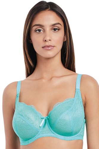Fancies - Freya - biustonosz balkonetka (GG-K) AA1012 - turkus