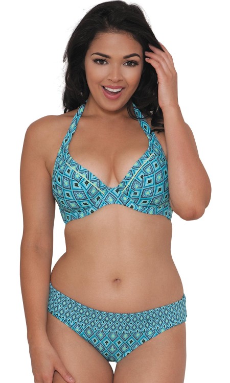 Revive - Curvy Kate - figi z zakładką CS3425 - turkus