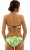 Avril - Cleo Swimwear - bandeau CW0223 - liście palm