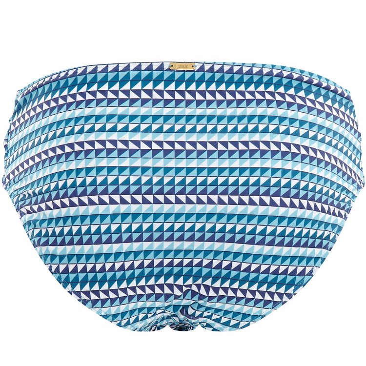 Nina - Panache Swimwear - figi marszczone SW1069 - niebieski