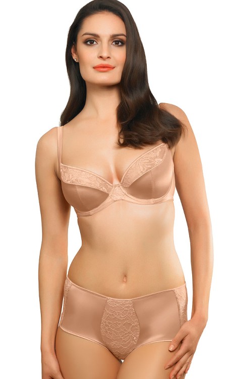 Harem - Panache Masquerade - wysokie figi 6575 - cielisty