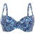 Suki - Cleo Swimwear - biustonosz kąpielowy CW0205 - niebieski