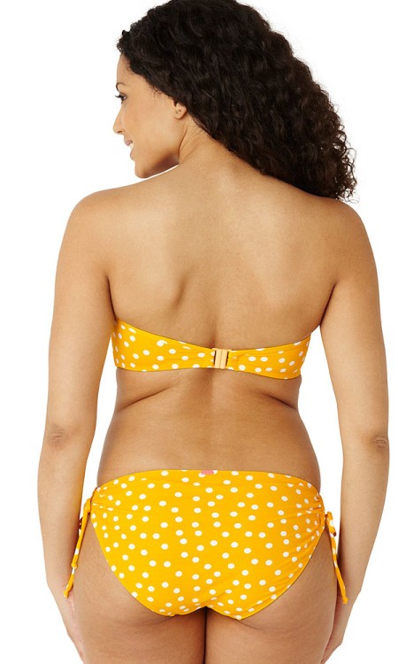 Betty - Cleo Swimwear - figi wiązane CW0038 - żółty