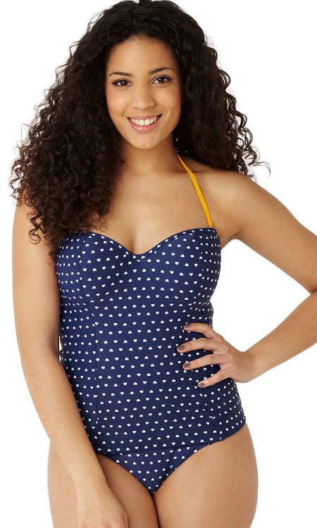 Leena - Cleo Swimwear - figi marszczone CW0166