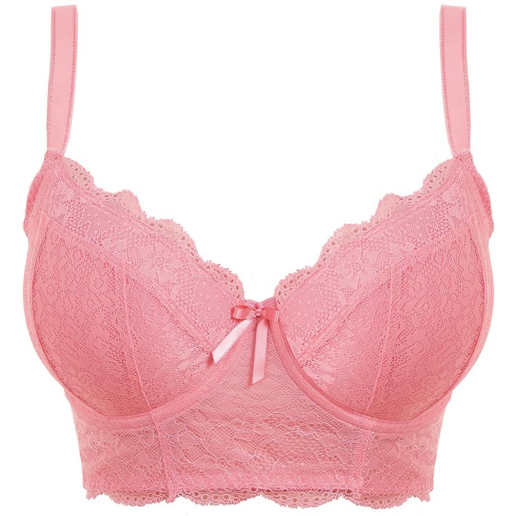 Fancies - Freya - biustonosz longline AA1014 - łosoś