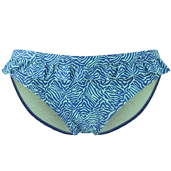 Hattie - Cleo Swimwear - figi z falbanką CW0049 - zebra