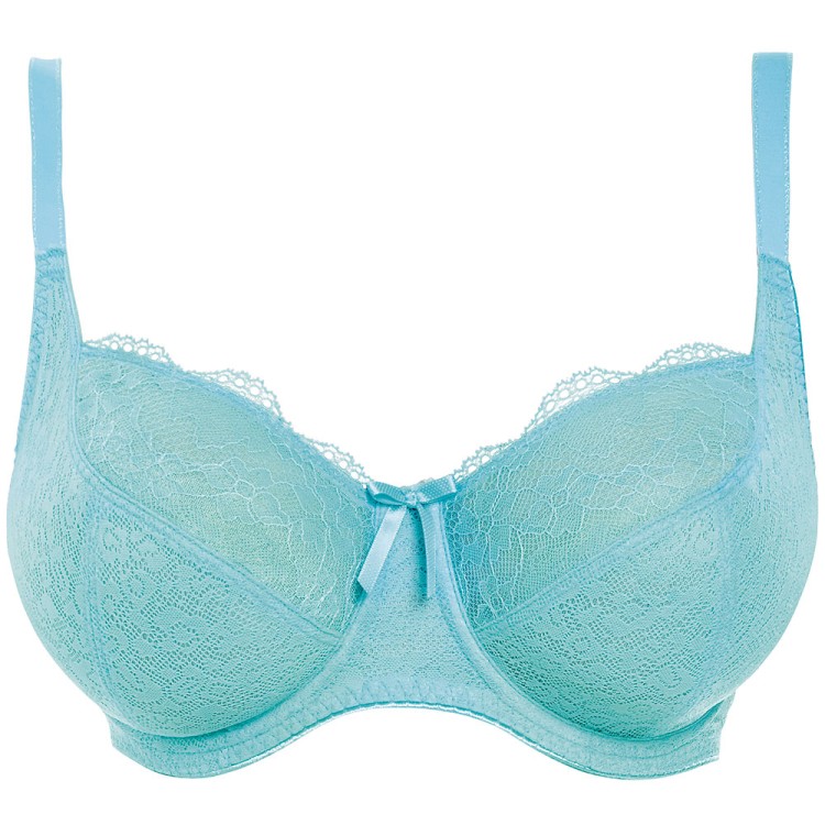 Fancies - Freya - biustonosz balkonetka (GG-K) AA1012 - turkus