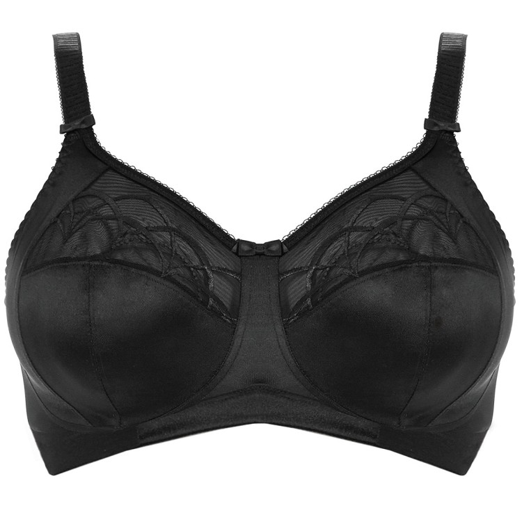 Cate - Elomi - biustonosz bez fiszbin 4033 - czerń