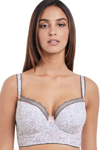 Urban echo - Freya - biustonosz longline AA1954 - szary