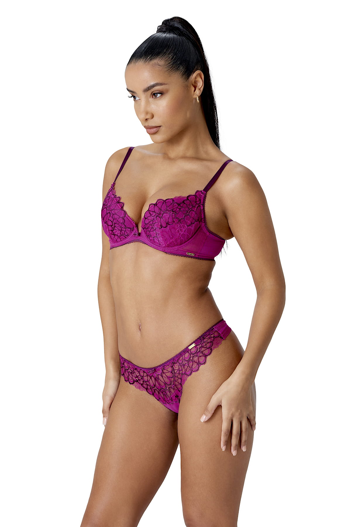 Gossard Encaje Acolchado Plunge Sujetador Con Aros